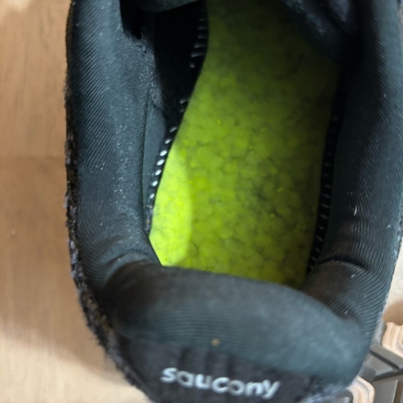 Women’s Saucony Omni Black Running Shoes Size 8 S10681-10 - Picture 3 of 7